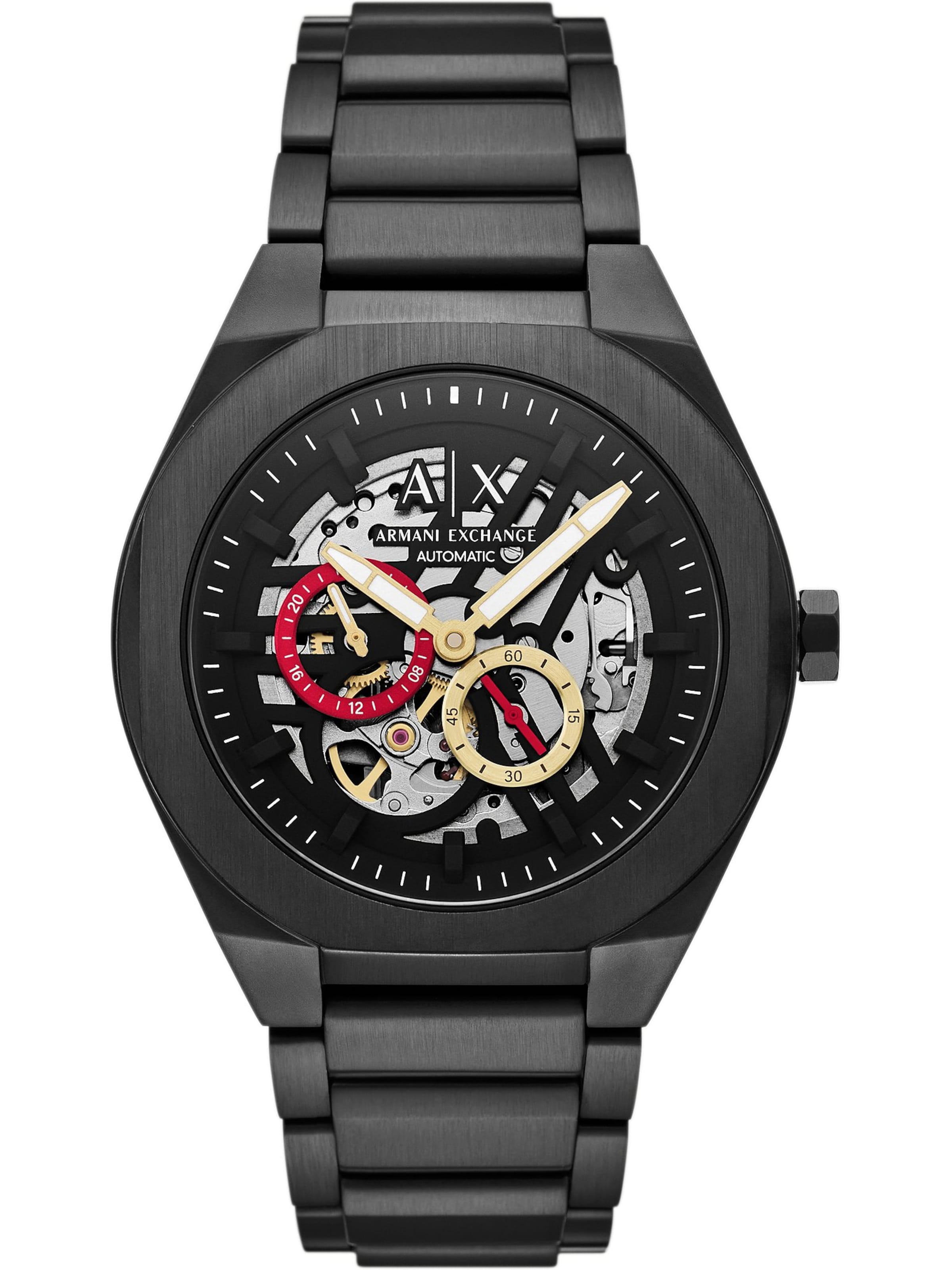ARMANI EXCHANGE Analog watch in Black: front