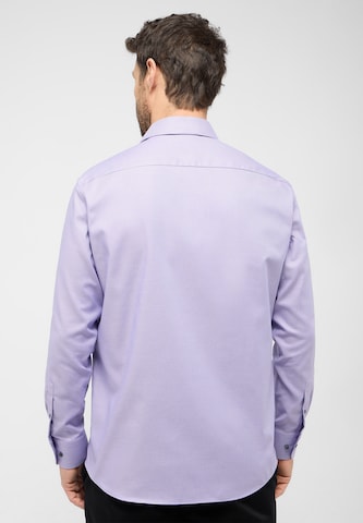 ETERNA Comfort fit Button Up Shirt in Purple