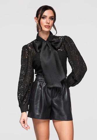 Ombre Blouse 'OW-SH-E0012' in Black: front
