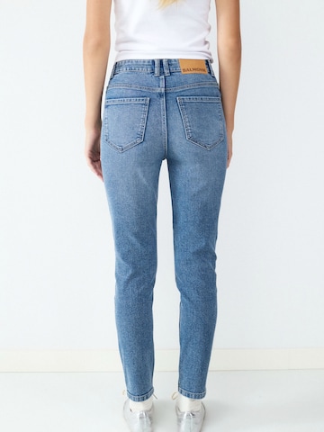 BALMOHK Slimfit Jeans i blå