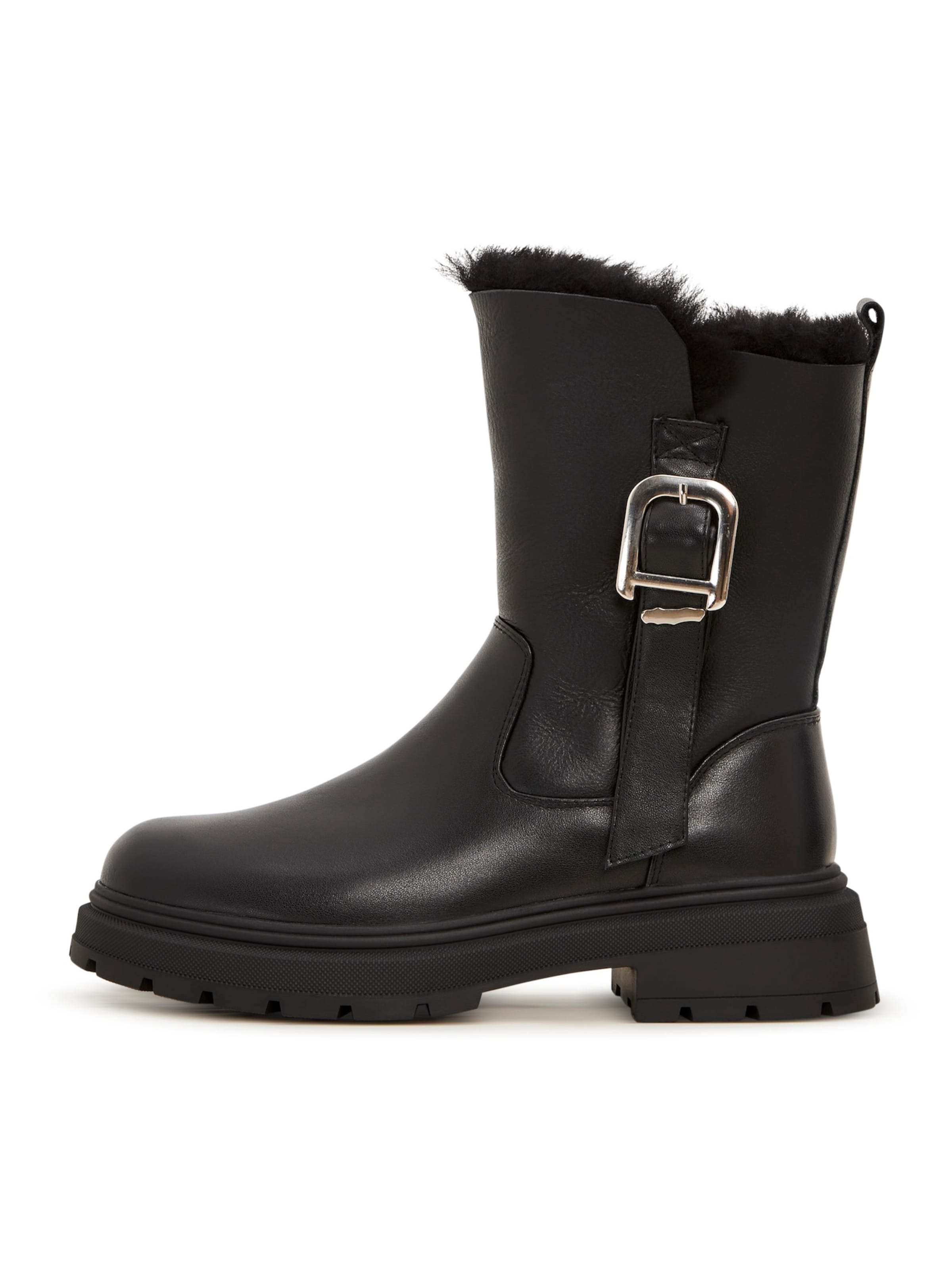 CESARE GASPARI Ankle boots in Schwarz: Vorderseite