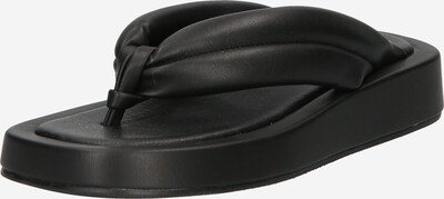 NA-KD Chinelos de dedo em preto, Vista do produto
