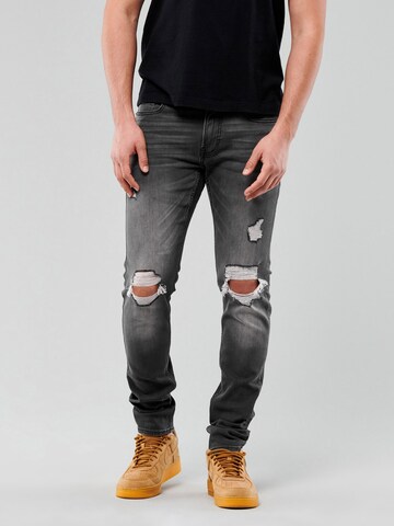 HOLLISTER Skinny Jeans in Grau: predná strana