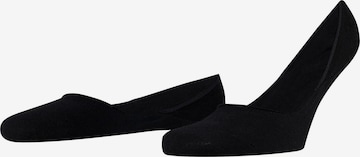FALKE Füßlinge 'Step Medium Cut Box' in Schwarz: Vorderseite