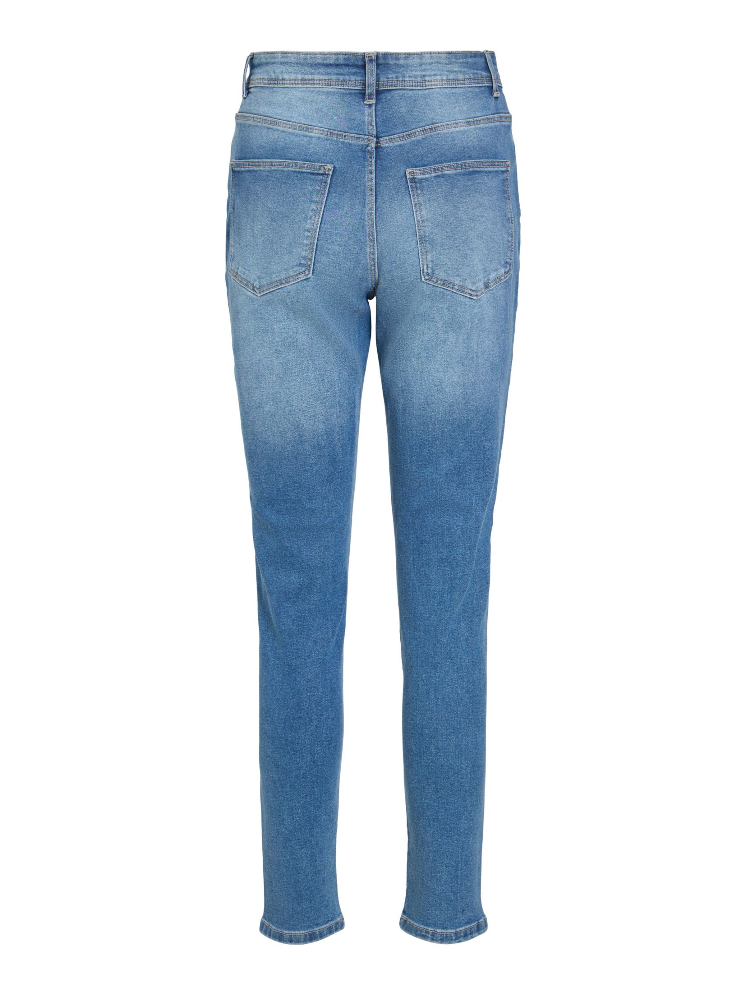 VILA - Skinny Vaquero en azul