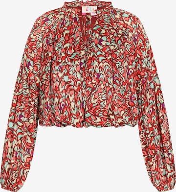 IZIA Pluus, värv punane: eest vaates