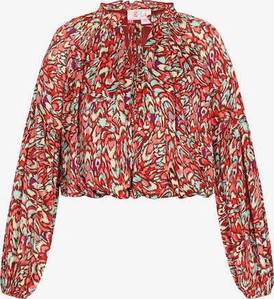 IZIA Pusero värissä minttu / punainen / melooni / tummanpunainen, Tuotenäkymä