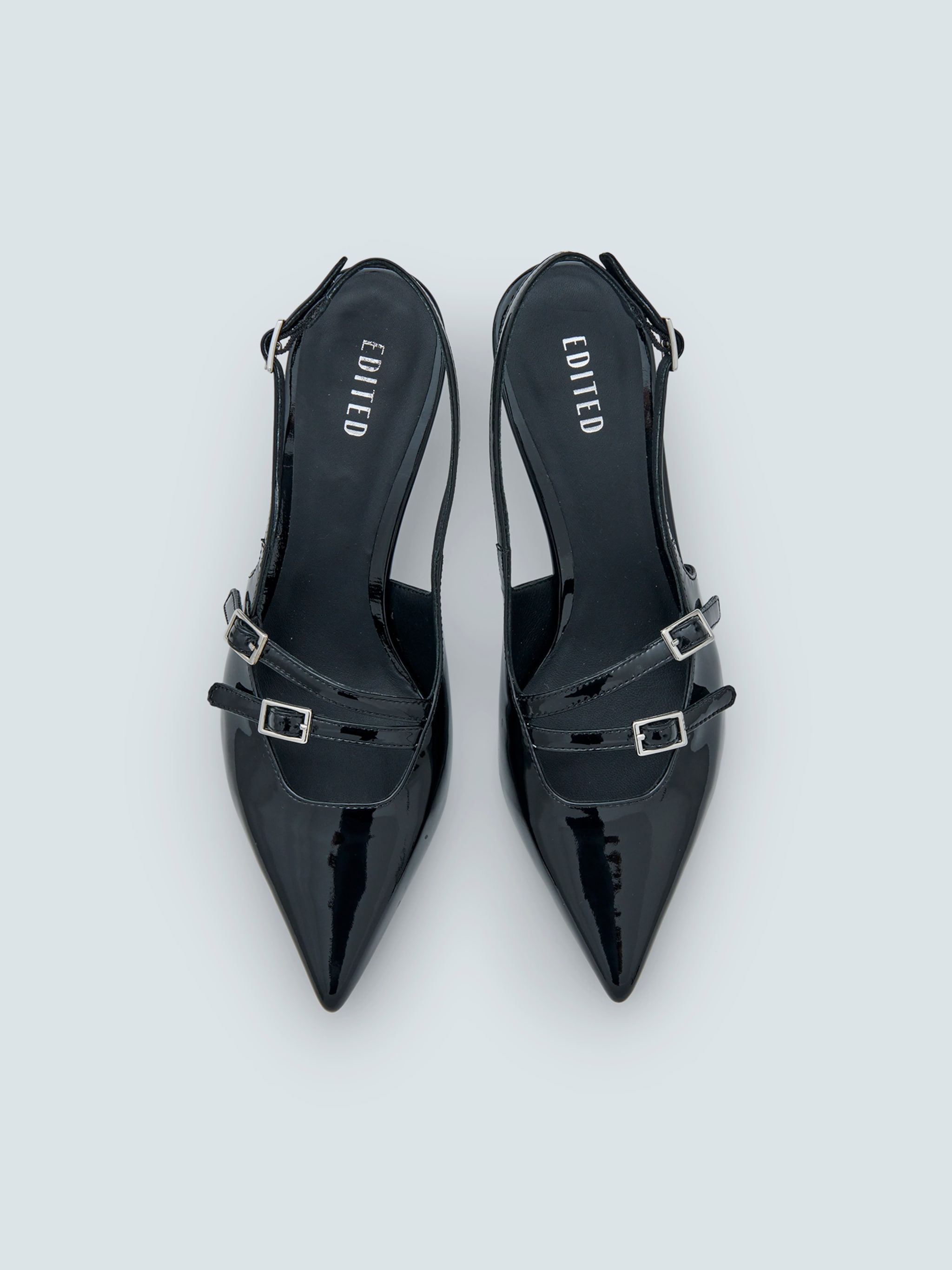 EDITED Prodotti Décolleté sling 'Gilliane' nero