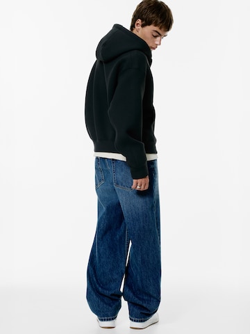 Pull&Bear Collegetakki 'STWD' värissä musta