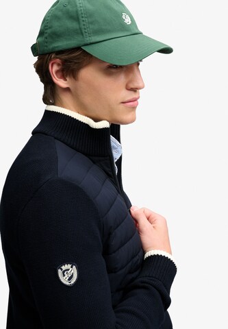 Superdry & Co Tussenjas 'Straight Baffle' in Blauw