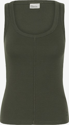 My Essential Wardrobe - Top en verde: frente