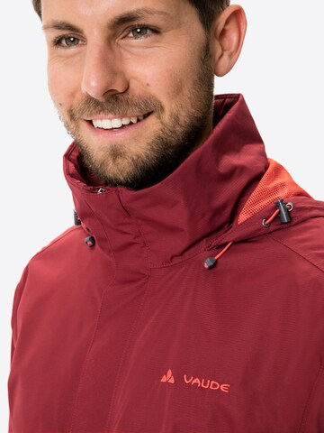 VAUDE Outdoorjas 'Escape' in Rood