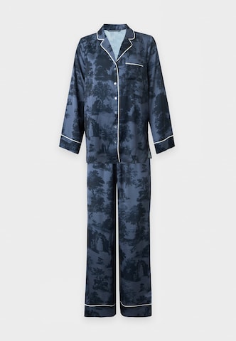 Lindex - Pijama en azul: frente