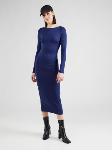Abito di Gina Tricot in blu: frontale