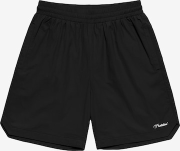 Prohibited Broek 'Low Tide' in Zwart: voorkant