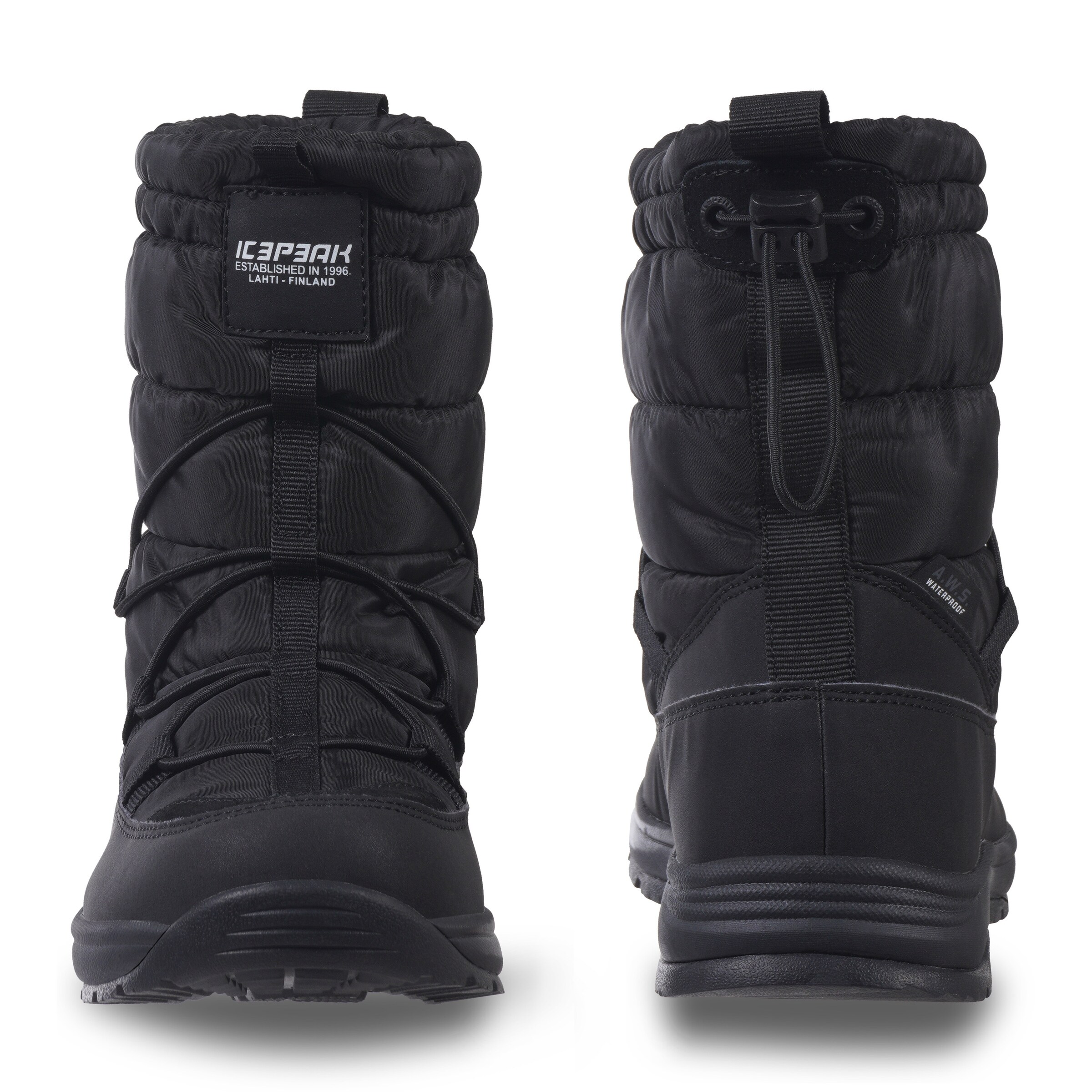 ICEPEAK Snow boots 'Albi' in Black