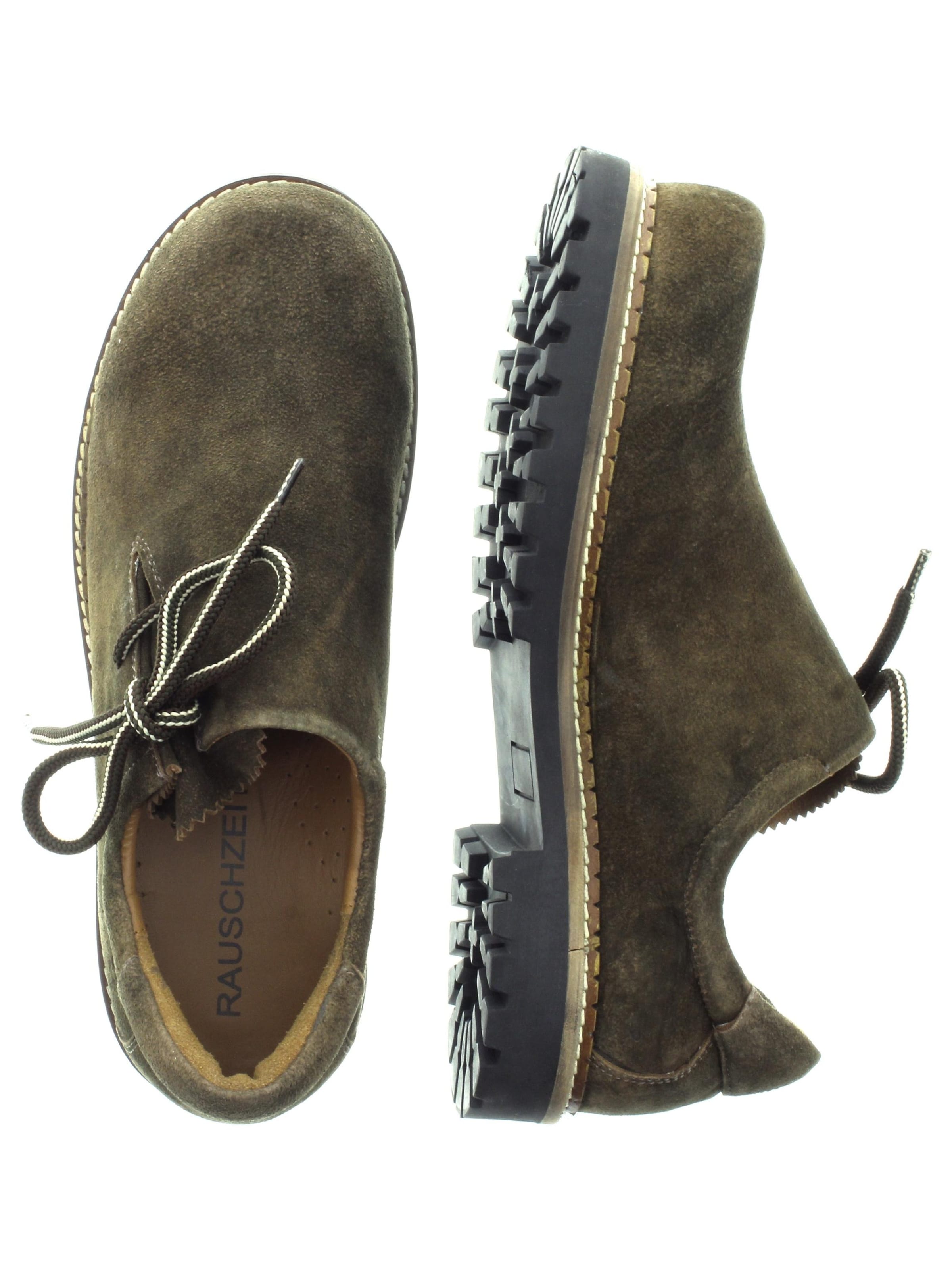 RAUSCHZEIT Traditional Shoes in Brown