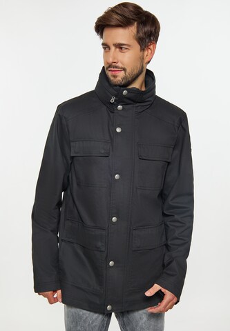 DreiMaster Vintage Between-season jacket in Black: front