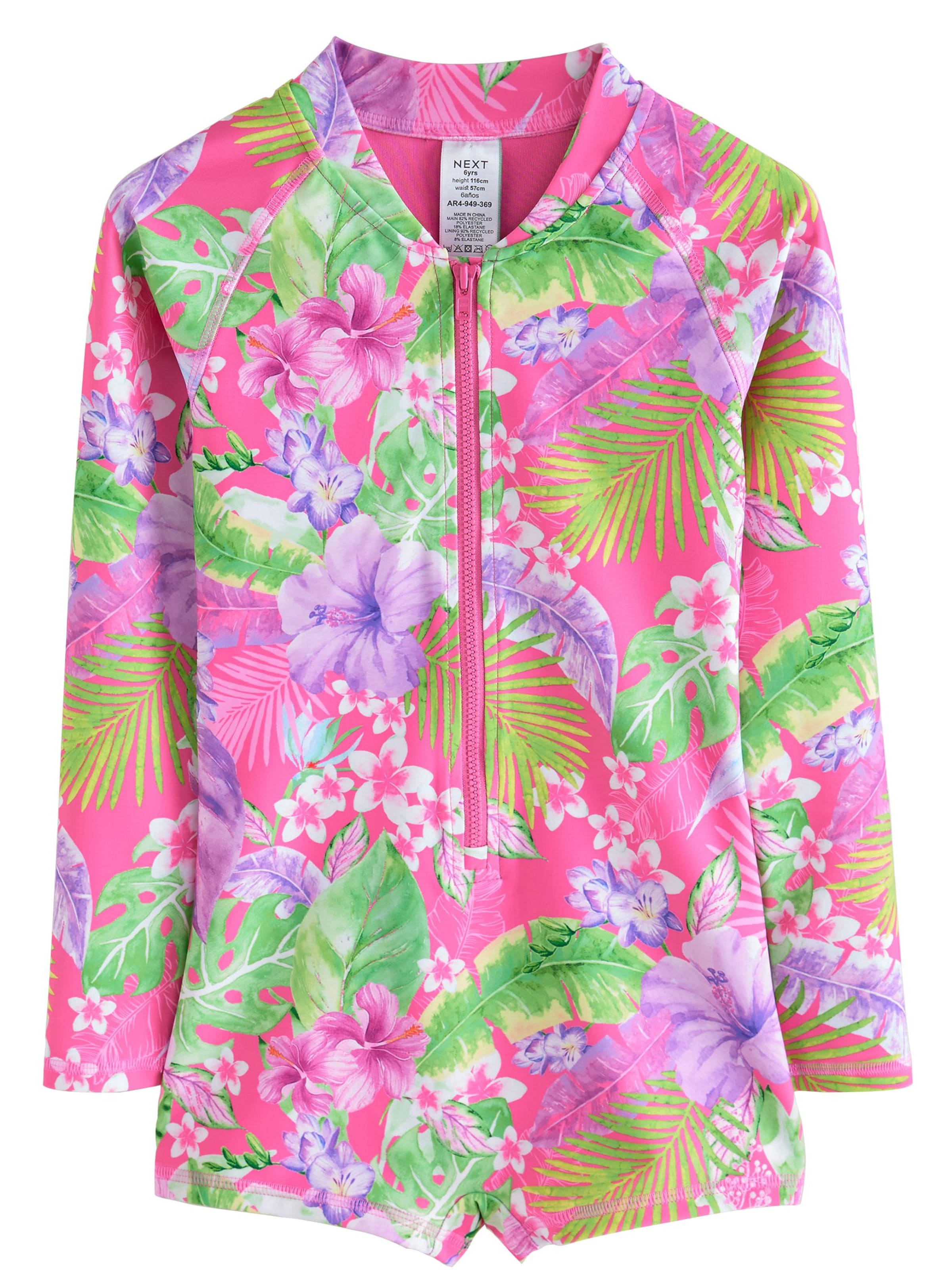 rozā Next Peldkostīms: no priekšpuses