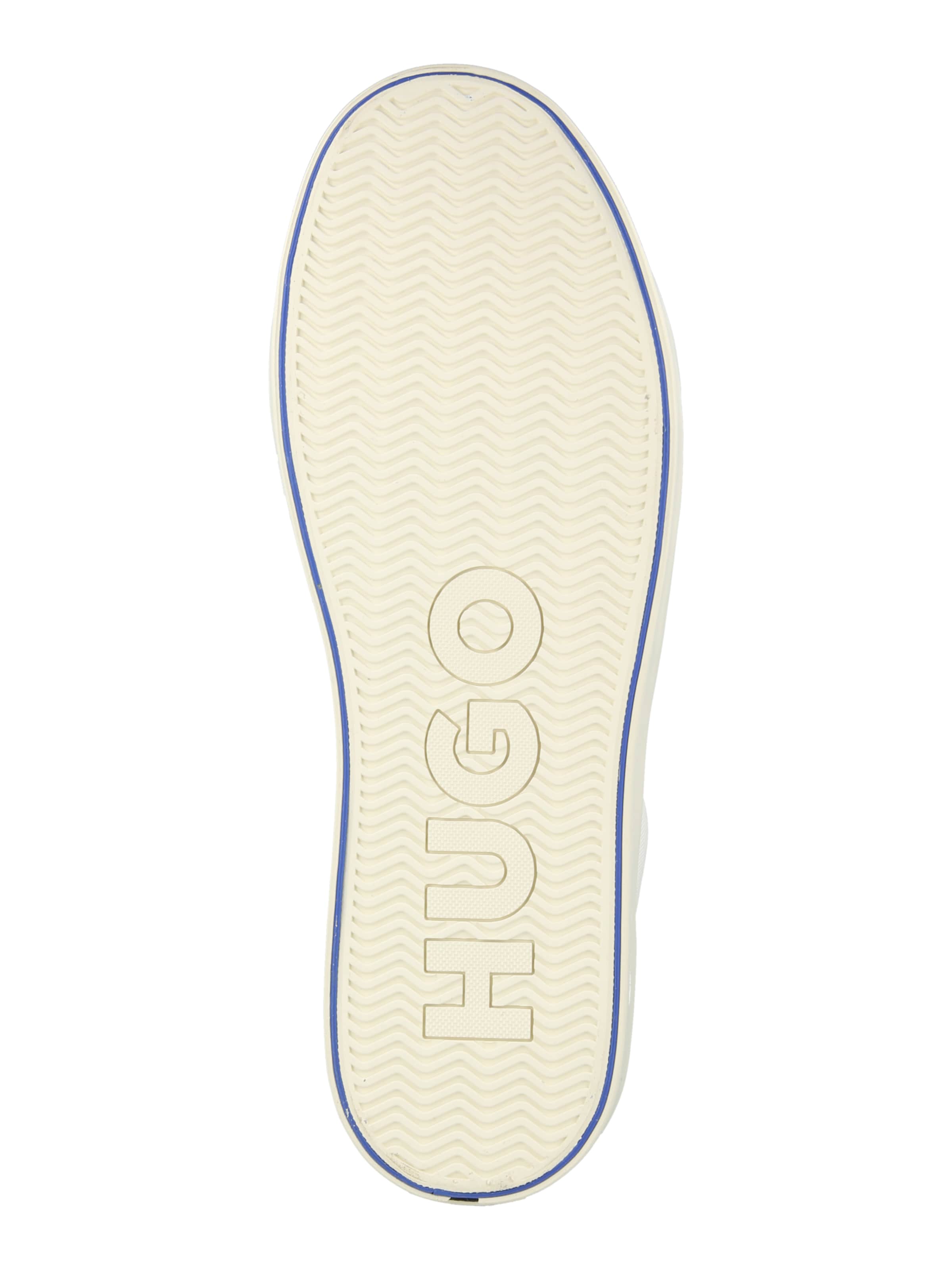 HUGO Σνίκερ χαμηλό 'Blue-X' σε λευκό