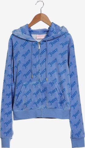 Juicy Couture Sweatshirt & Zip-Up Hoodie in M in Blue: front