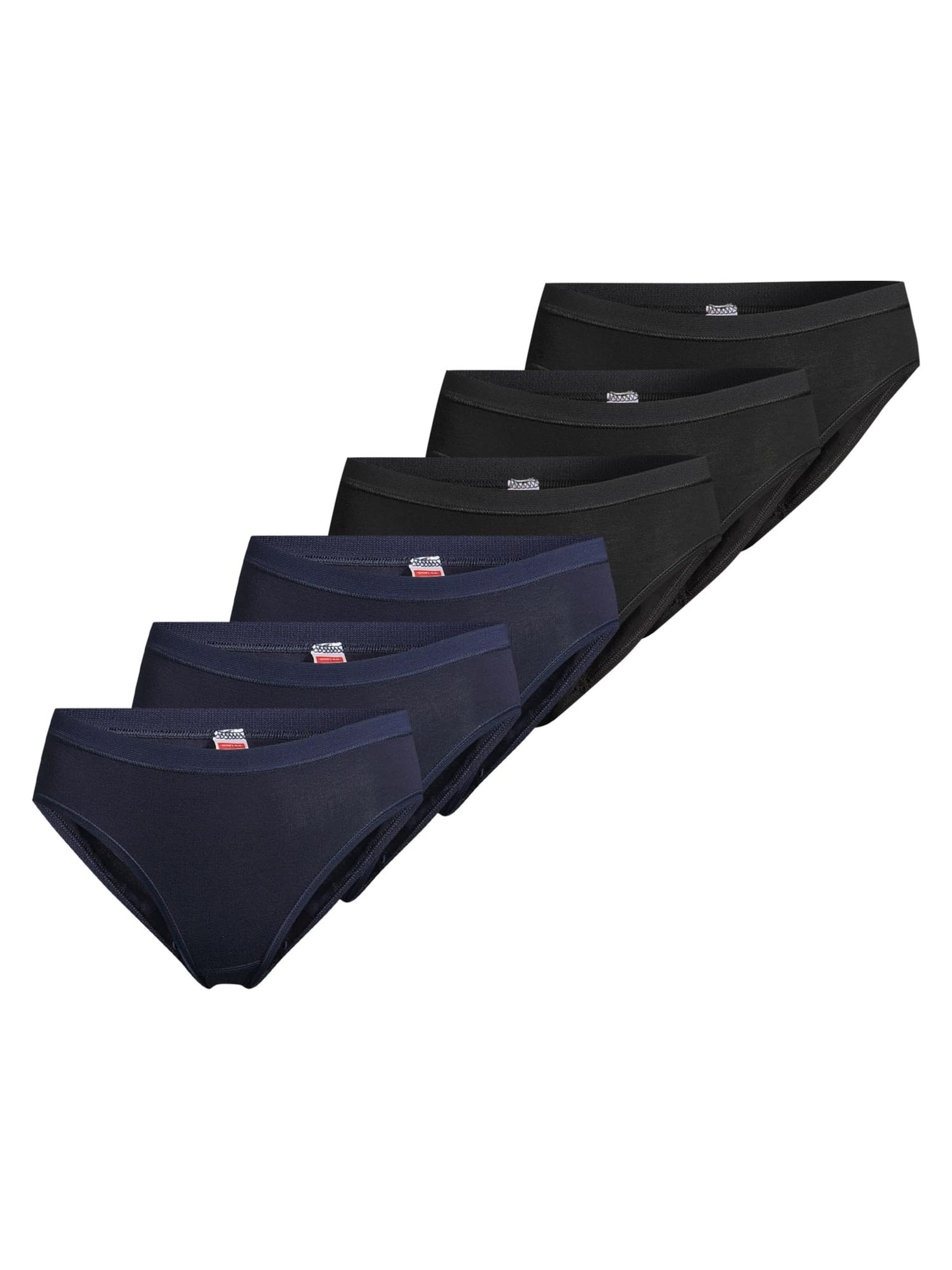 CON-TA Panty 'Feinripp' in Blue: front