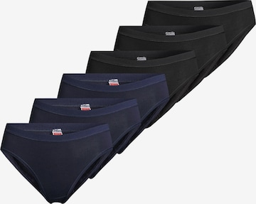 CON-TA Panty 'Feinripp' in Blue: front