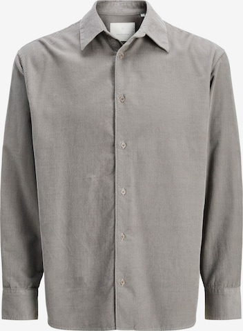 JACK & JONES Comfort fit Overhemd in Grijs: voorkant