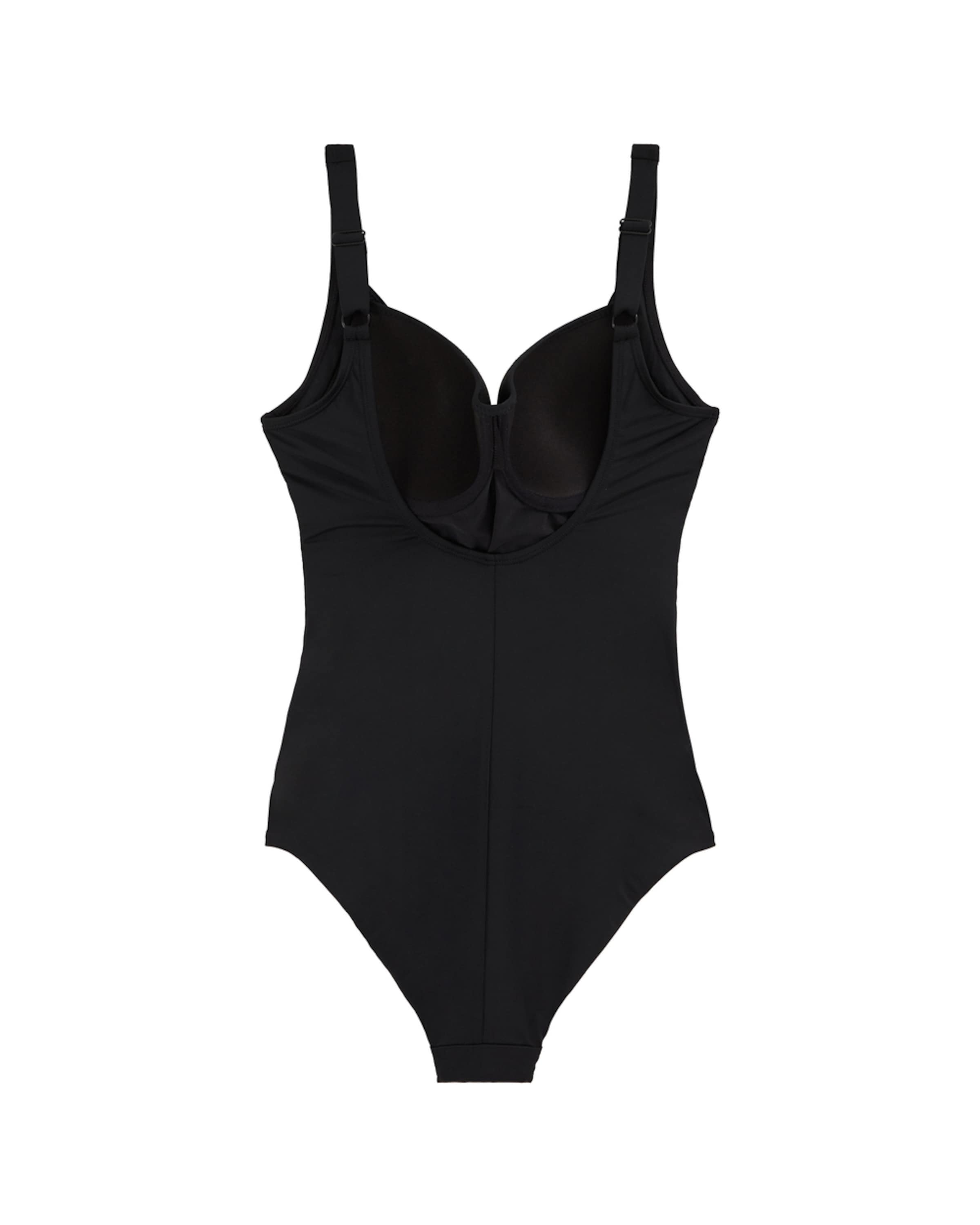 WE Fashion Badpak in Zwart