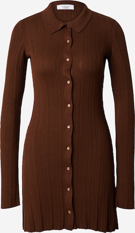 millane Knitted dress 'Adelina' in Brown: front