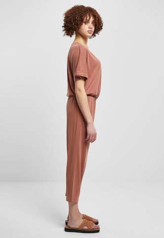 Urban Classics Jumpsuit in Brown