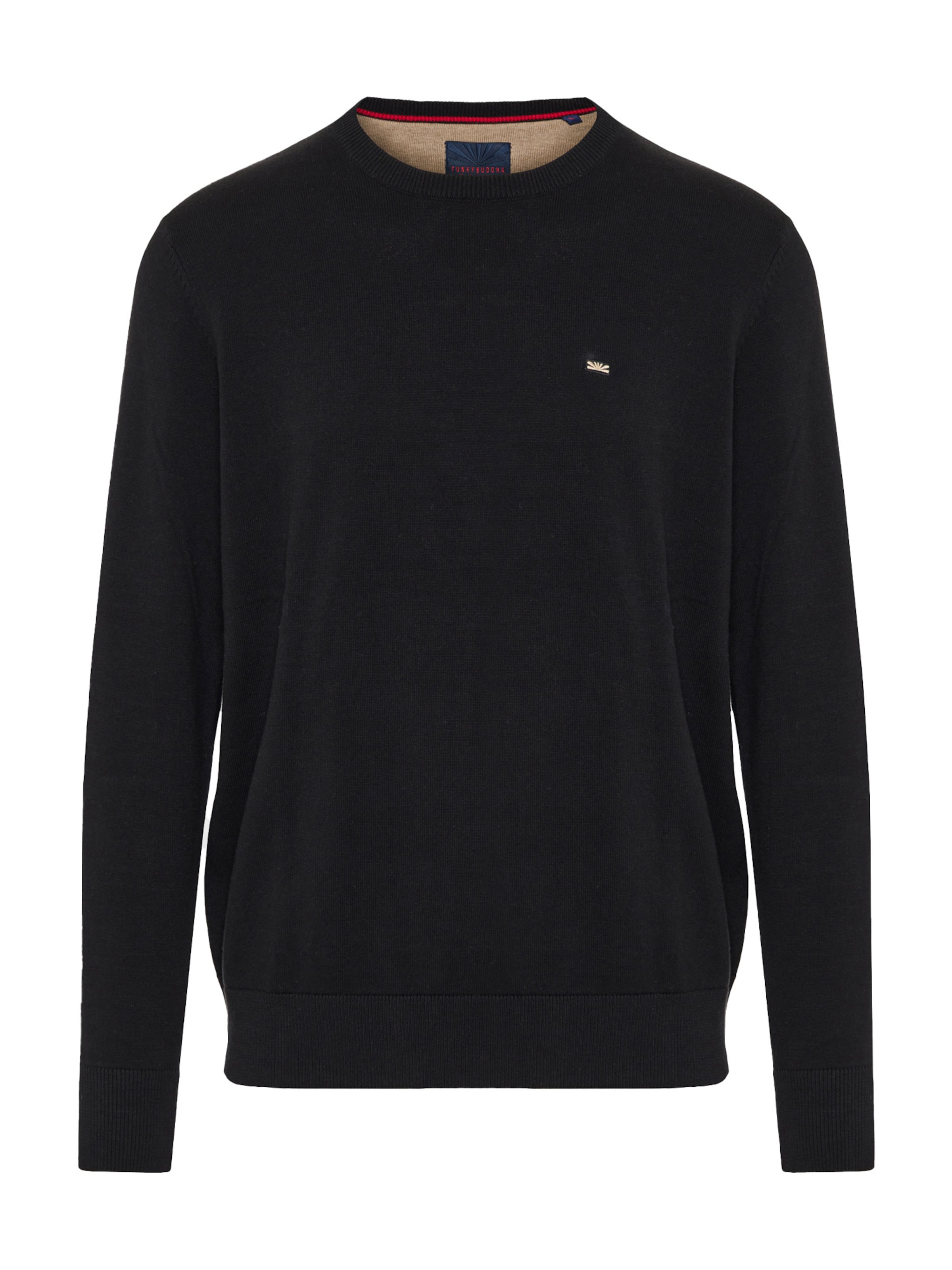 Funky Buddha - Pullover em preto: frente