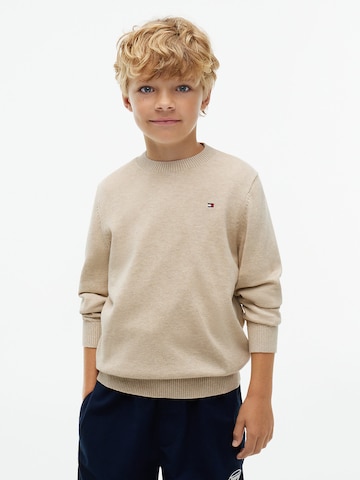 TOMMY HILFIGER Pullover 'Essential' in Beige: Vorderseite