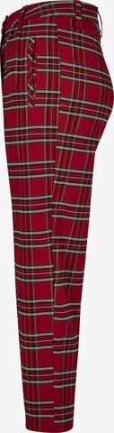 Urban Classics Regular Pants in Red