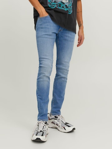JACK & JONES Skinny Jeans 'LIAM' i blå: framsida