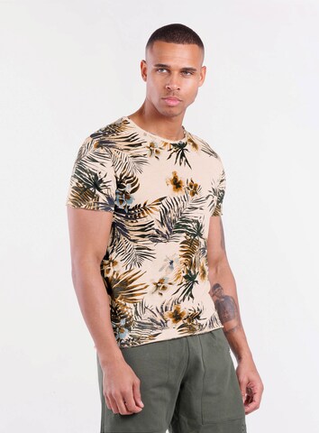 Key Largo - Camiseta 'PLAYA' en rosa: frente