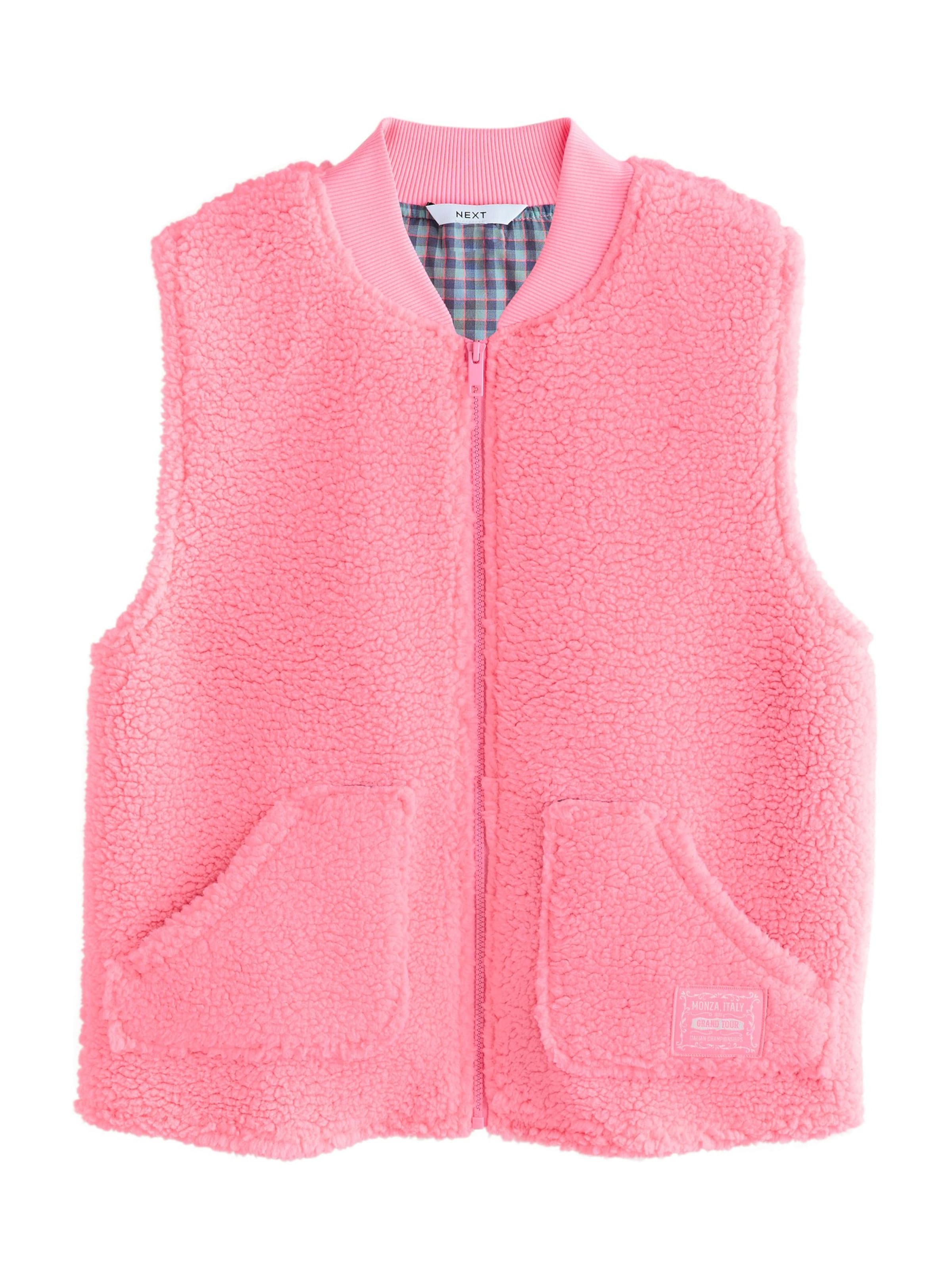 Next Weste in Pink: Vorderseite
