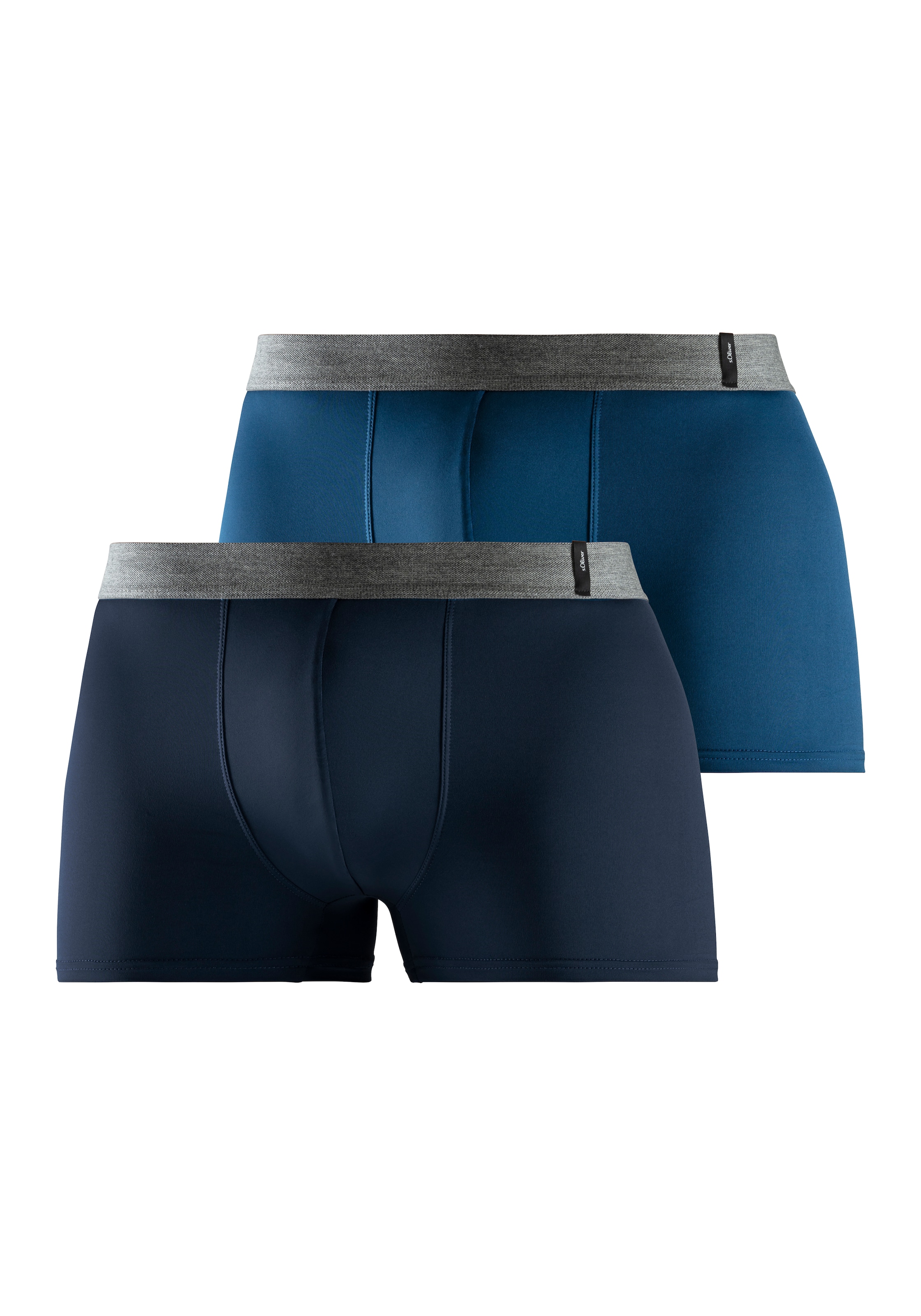 s.Oliver - Boxers em azul: frente