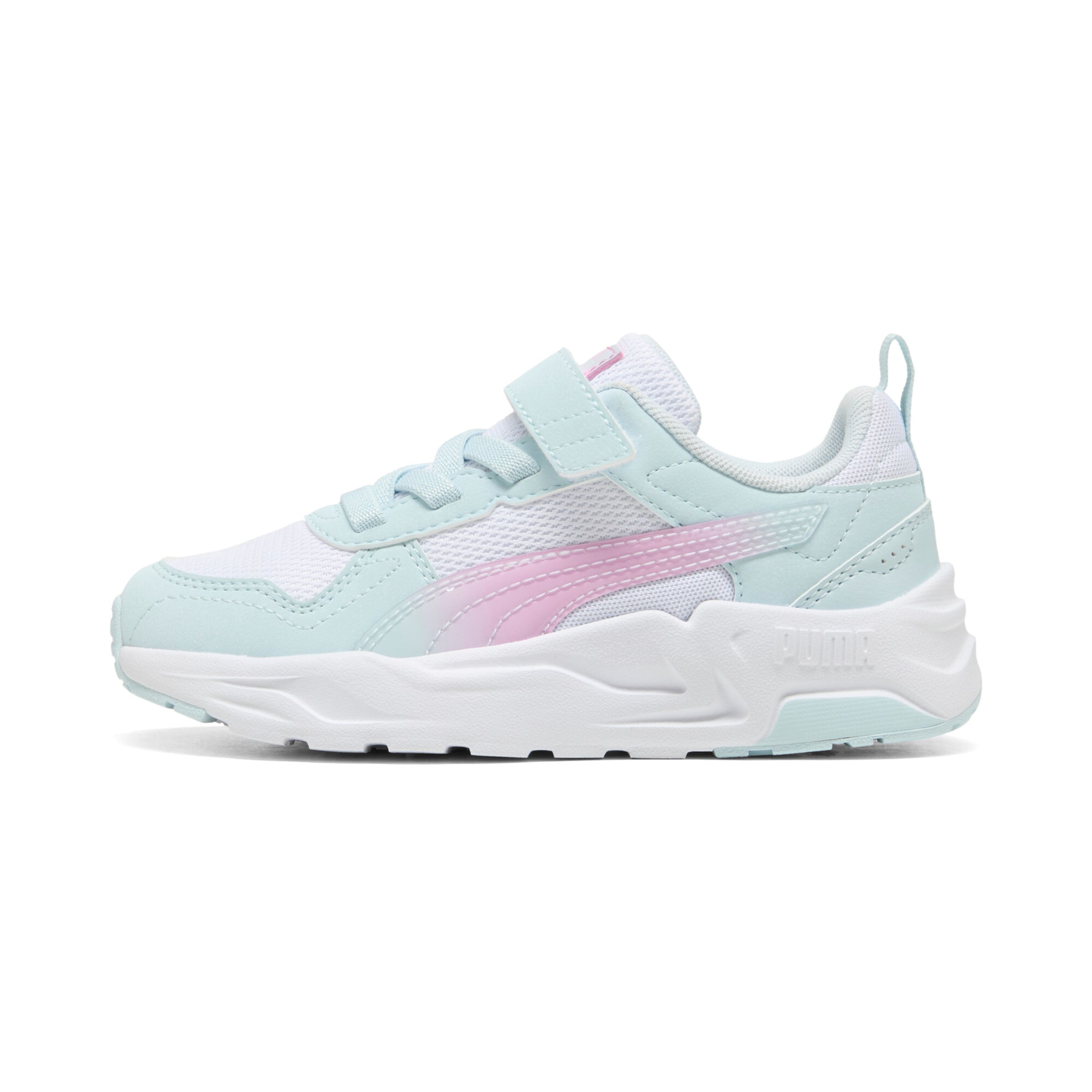 PUMA Sneakers in 35 in Light blue / Light pink / White, Item view