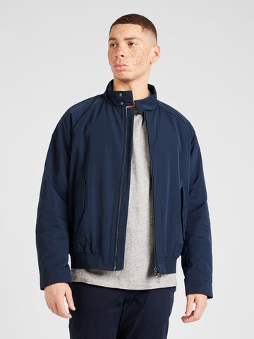 Tommy Hilfiger Tailored Between-Season Jacket 'HARRINGTON' in Blue: front