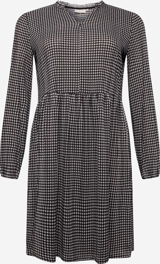 ONLY Carmakoma Robe-chemise 'Cargazia' en noir / blanc, Vue avec produit