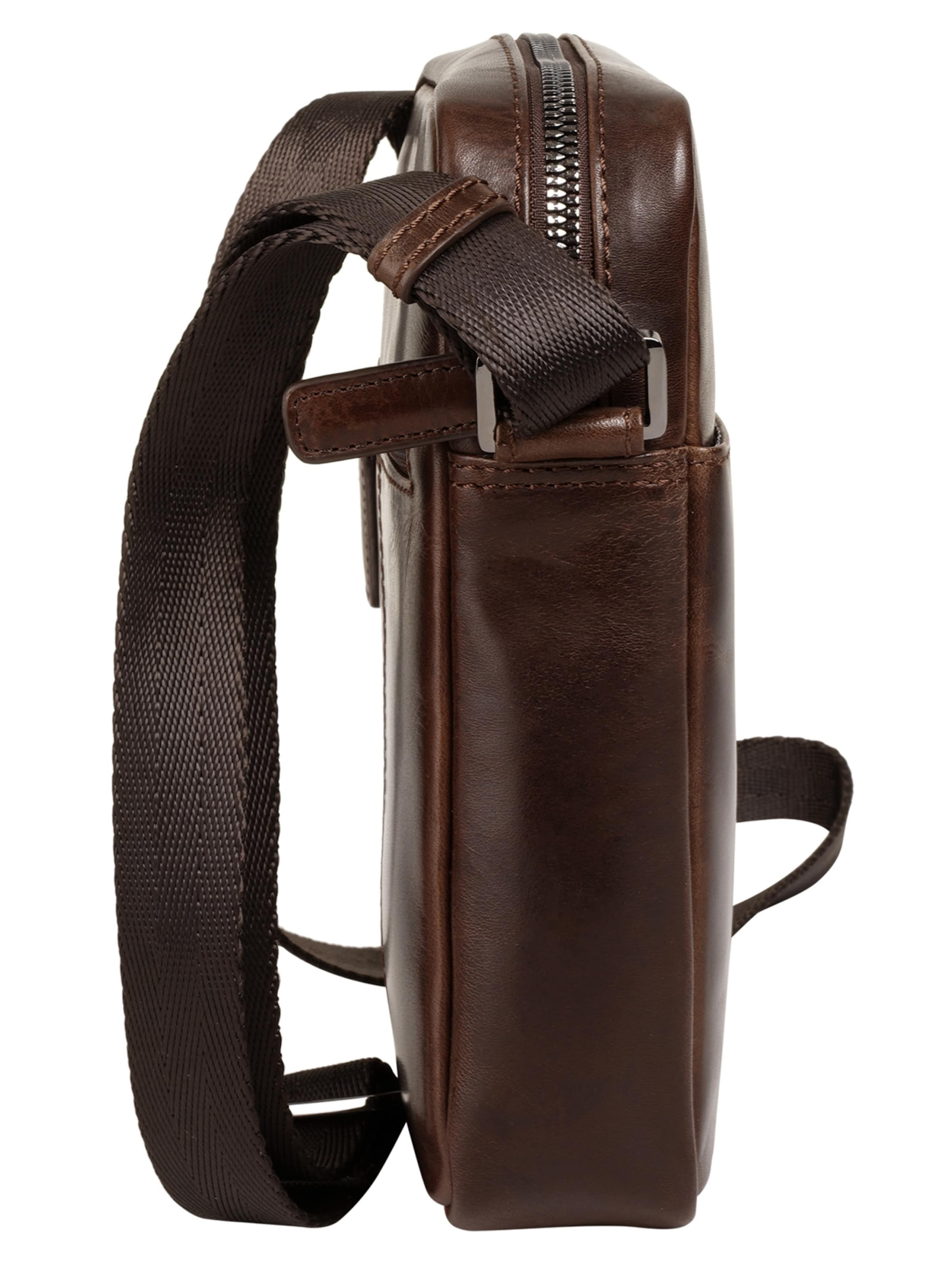 bugatti Umhängetasche 'ROMANO'‌‌‌‌‌‌ in Braun