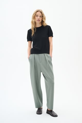 InWear Loose fit Pleat-front trousers 'Pannie' in Green