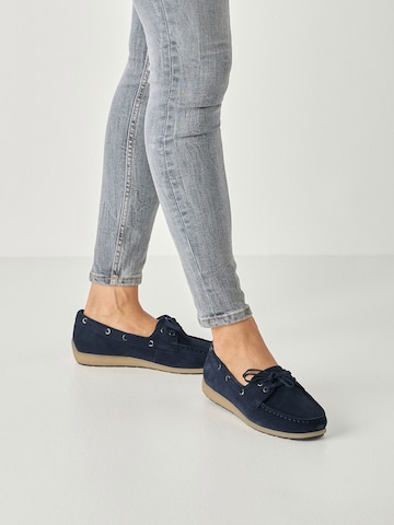 Tamaris Moccasin in Blue