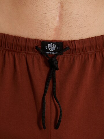 Haasis Bodywear Pyjamahose in Rot