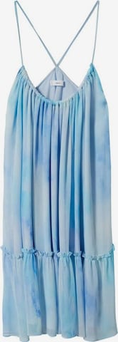 MANGO Kleid 'Formen' in Blau: predná strana