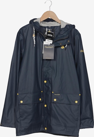 Schmuddelwedda Jacke M in Blau: Vorderseite