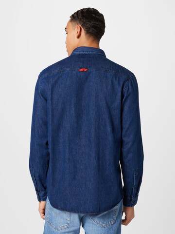 ESPRIT - Regular Fit Camisa em azul