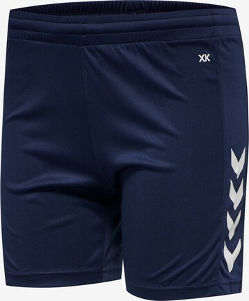 Hummel Regular Sportbroek in Blauw