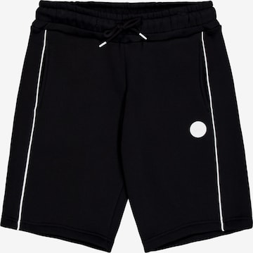 juoda ALPHA INDUSTRIES Laisvas Kelnės: priekis